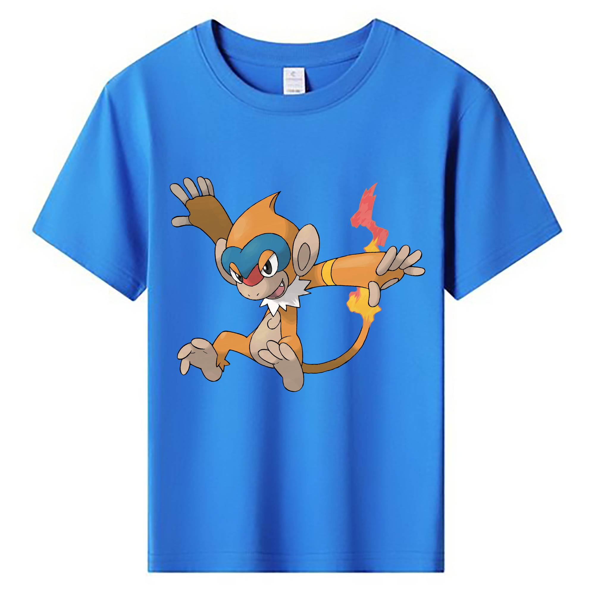 （画像用） ポケットモンスター Pokémon 綿100％キッズTシャツ（フロントプリント）